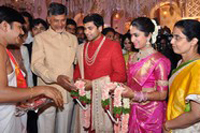 Chandrababu at Revanth Reddy Daughter Engagement Photos